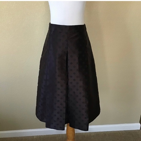 Pleated Polka Dot Skirt - Picture 4 of 4